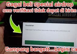 Cara Mengatasi Pembelian Spesial Airdrop Gagal